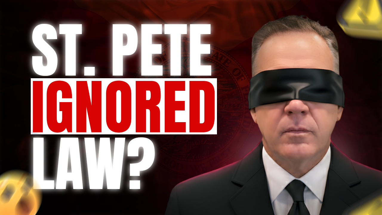 Mirror Lake Historic District: St. Petersburg Violates Florida Law