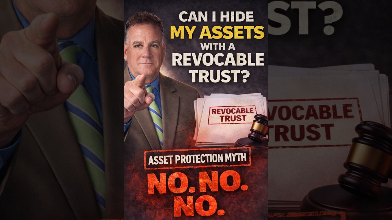 Can I Hide My Assets With a Trust? The Short Answer Is No.
