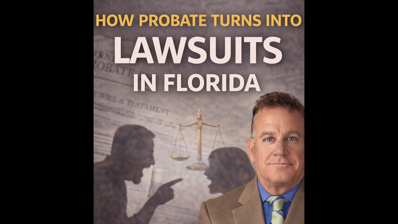 Probate Is Paperwork… Until It’s a Lawsuit