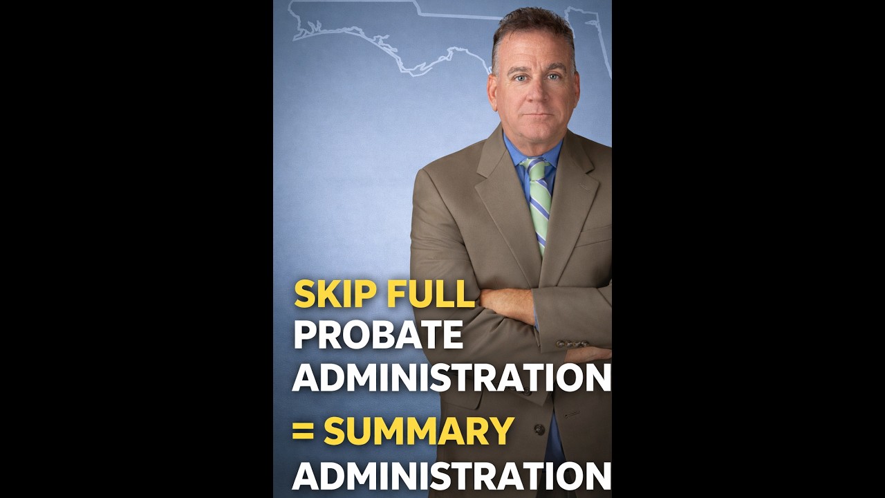 Can You Skip Full Probate in Florida? Summary Administration Under § 735.201