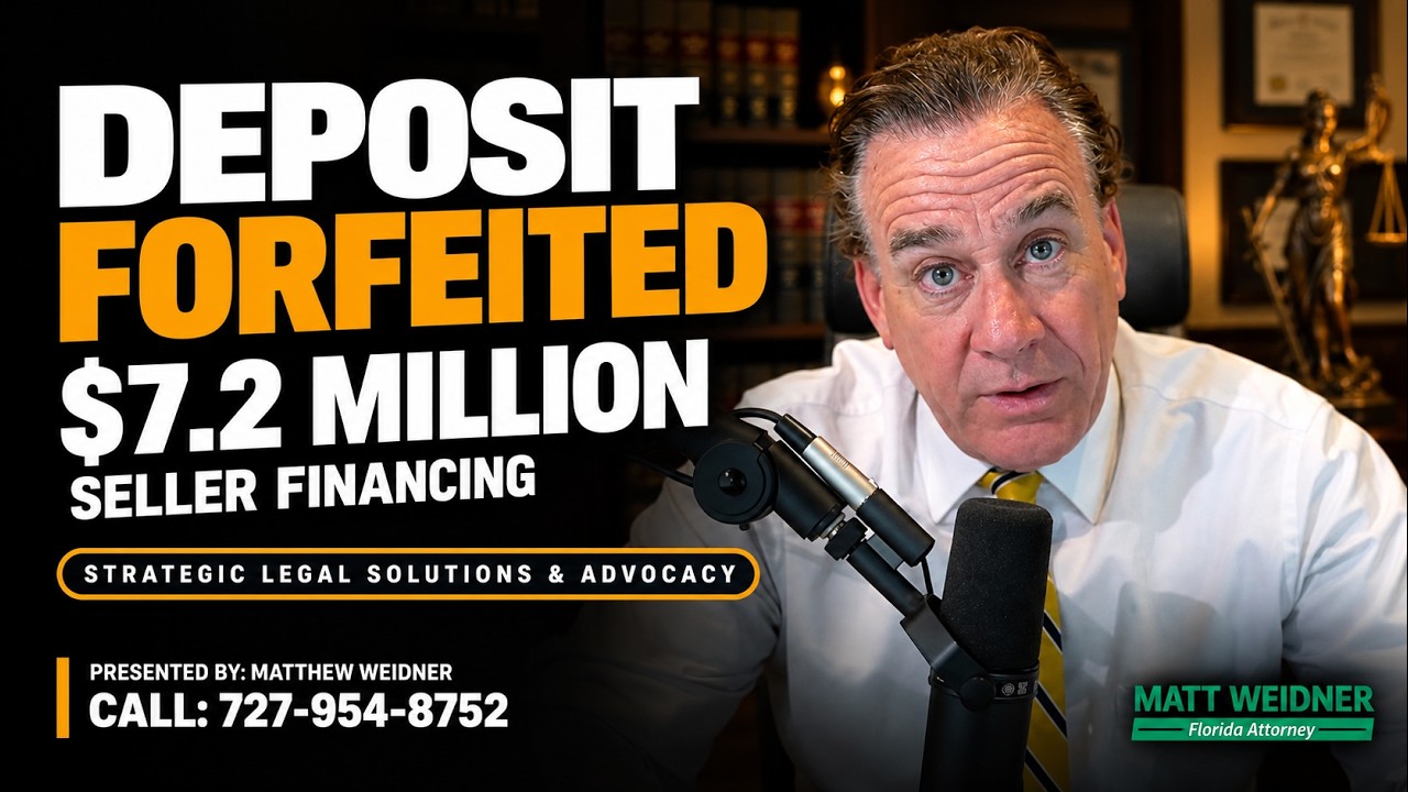 Partner Signed Away Seller Financing: $7.2M in Deposits Lost (HLLND v. 2500 Receiver)