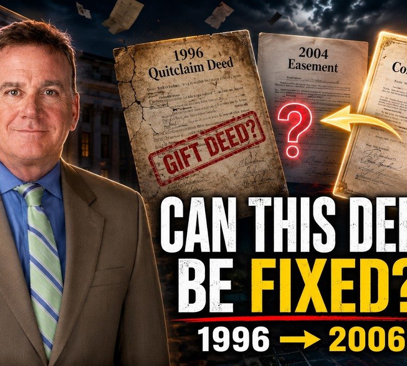 Does a Corrective Deed Save an Easement the Grantor Didn't Own? (Elsberry v. Carpenter)