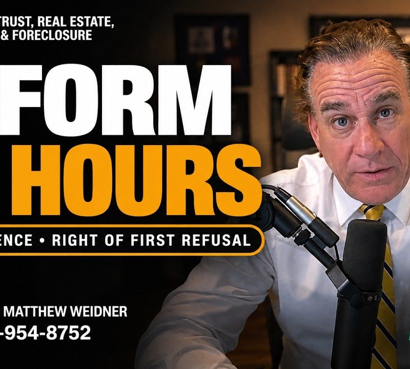 Can a Divorce Right of First Refusal Stop the Sale of the House? (Futernick v. Trushina)