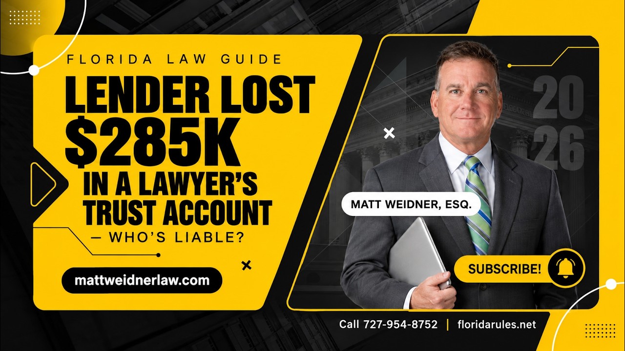 Lender’s Wired Money Vanished: Did the Escrow Lawyer Owe Him a Duty? (Brock v. Miklas)