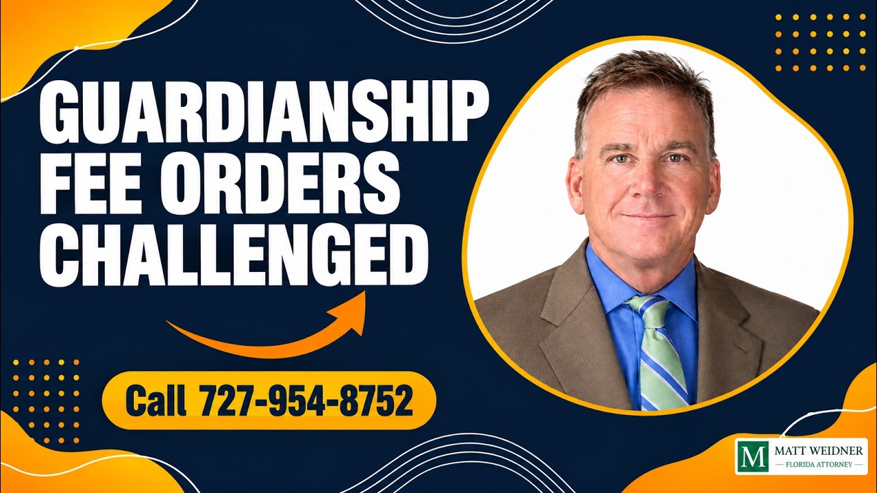 Watch on YouTube: Can a Ward's Son Who Requested Notice Challenge Guardianship Fee Orders Entered Without It?