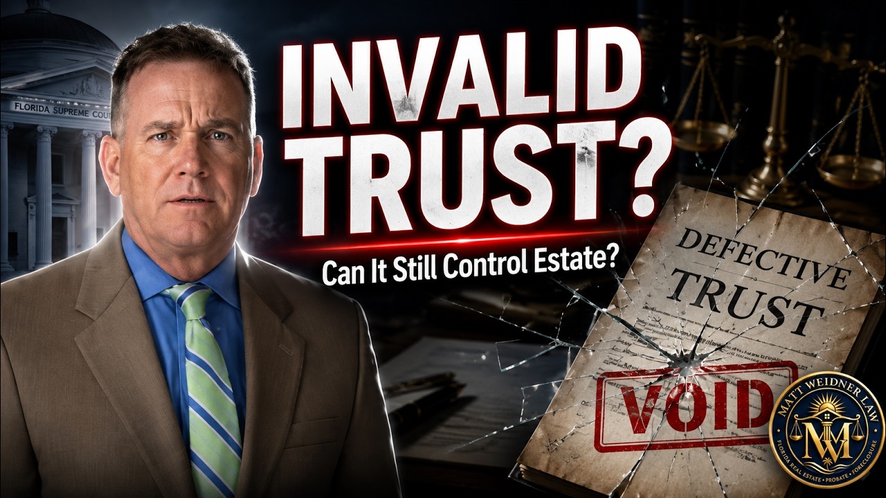 Pour-Over Wills in Florida: When the Will and the Trust Don’t Match