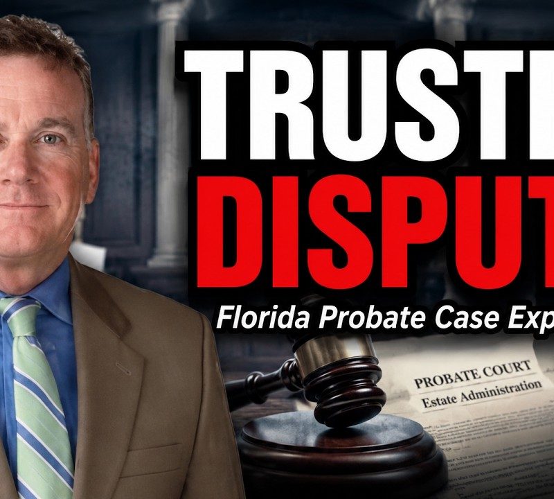 Successor Trustee in Florida: What to Do When You Take Over a Trust (and When the Last Trustee Won’t Hand It Over)