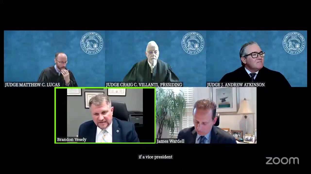 Officer Conveyed Company Property Without Approval? Appeal Affirmed (Wesley v. DeKloet)